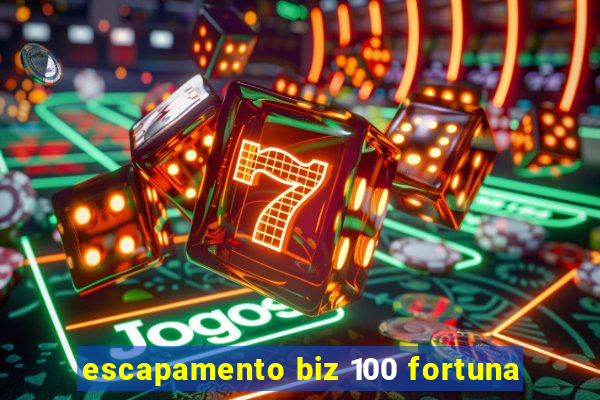 escapamento biz 100 fortuna