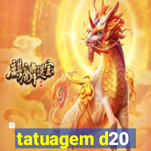 tatuagem d20