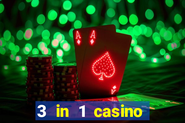 3 in 1 casino game table