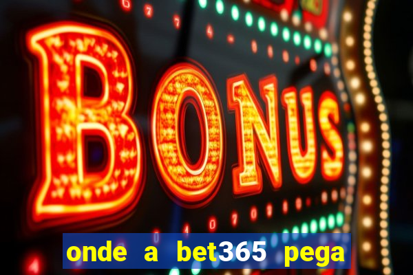 onde a bet365 pega as estatisticas