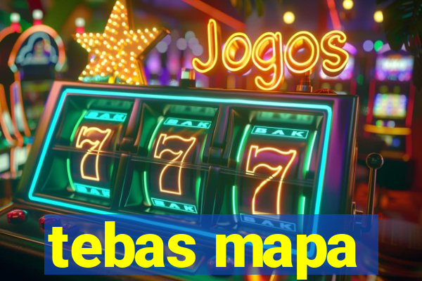 tebas mapa