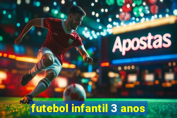 futebol infantil 3 anos