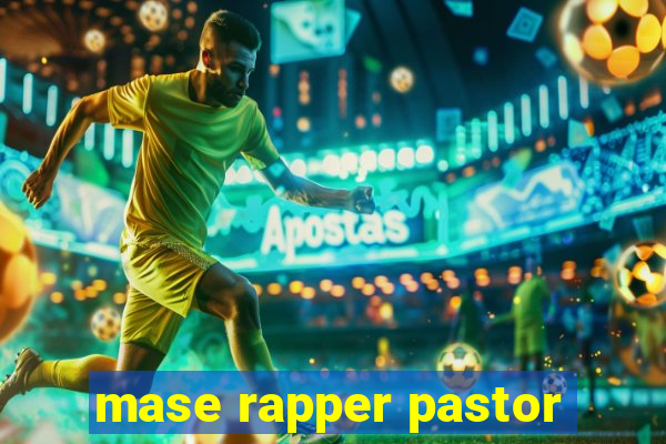 mase rapper pastor