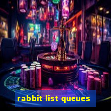 rabbit list queues