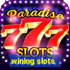 wining slots