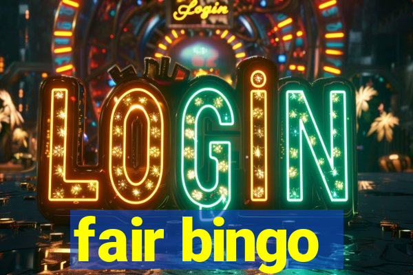 fair bingo