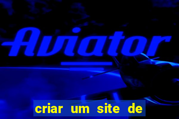 criar um site de jogos agora