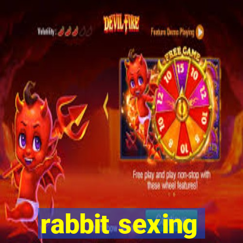 rabbit sexing