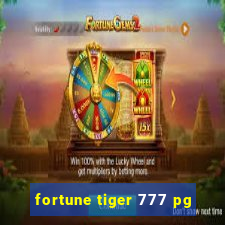 fortune tiger 777 pg