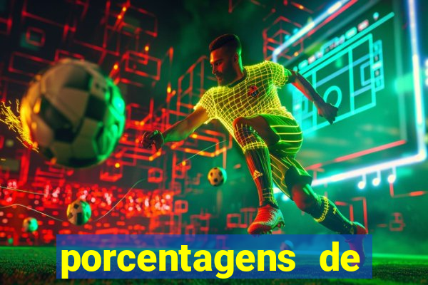 porcentagens de jogos pagantes