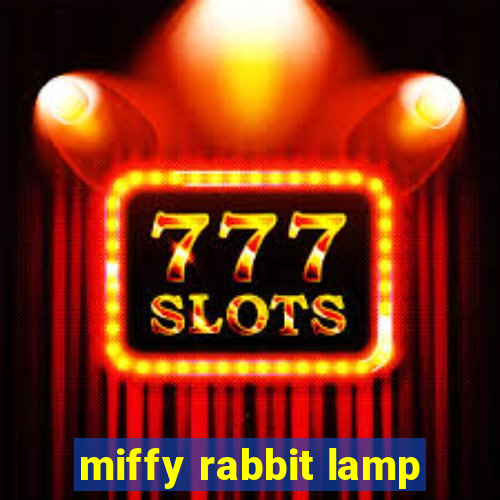 miffy rabbit lamp