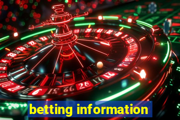 betting information