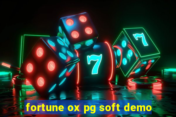 fortune ox pg soft demo