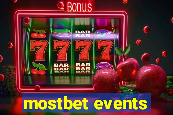 mostbet events