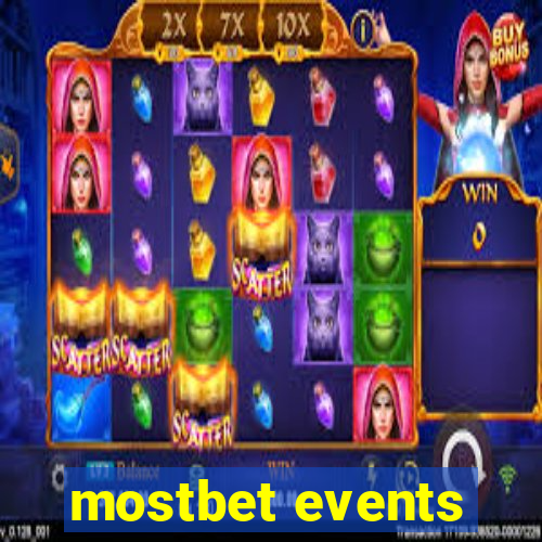 mostbet events