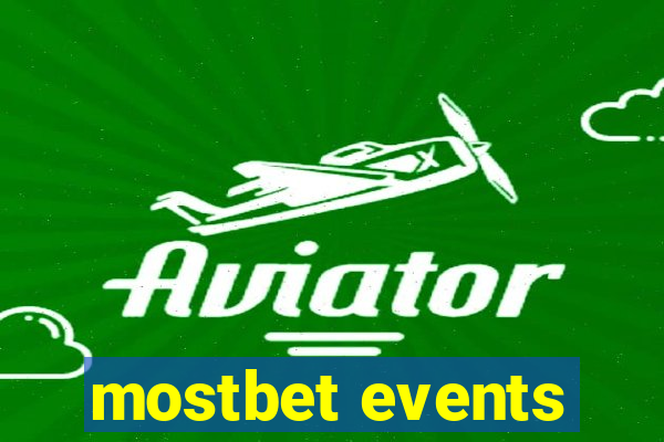 mostbet events