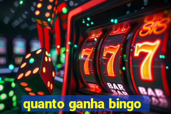 quanto ganha bingo