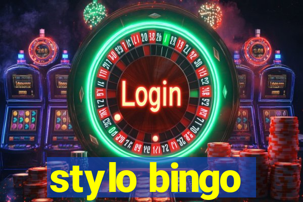 stylo bingo