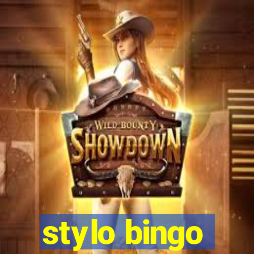 stylo bingo