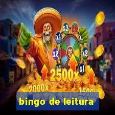 bingo de leitura