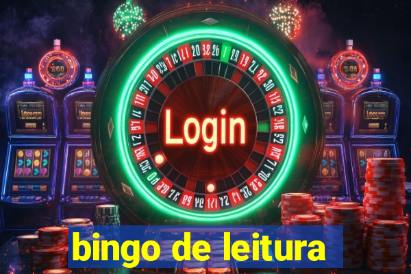 bingo de leitura