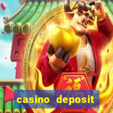 casino deposit bonus codes