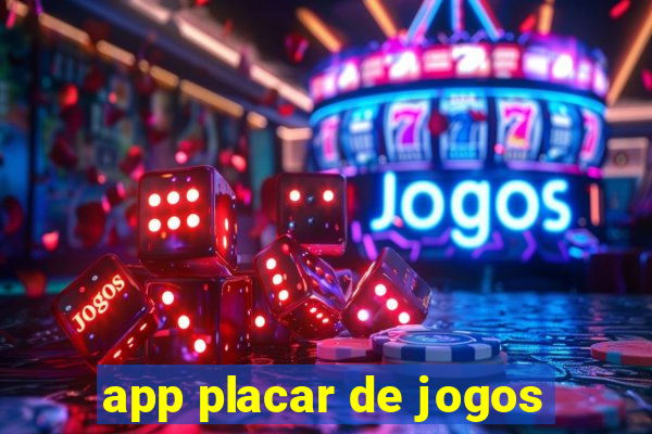 app placar de jogos