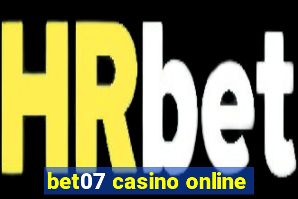 bet07 casino online