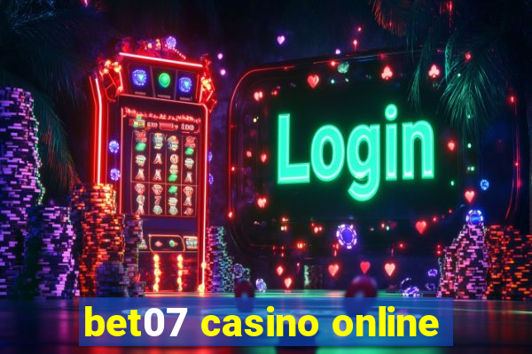 bet07 casino online