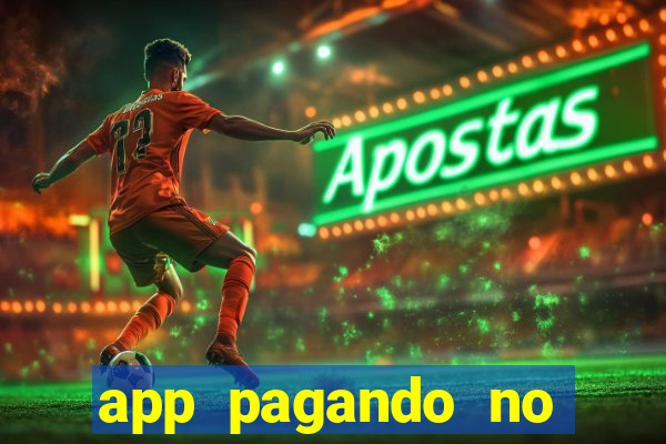 app pagando no cadastro via pix