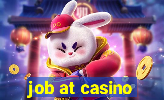 job at casino