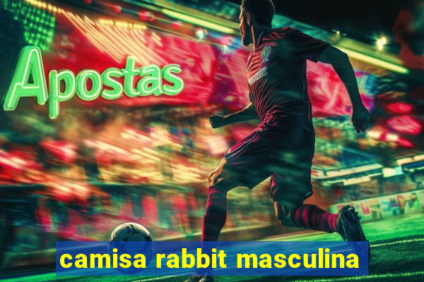 camisa rabbit masculina