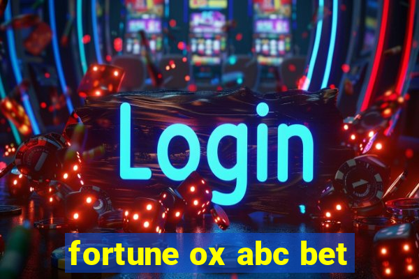 fortune ox abc bet