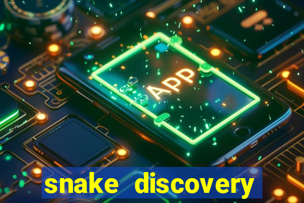 snake discovery bingo card