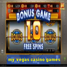 my vegas casino games