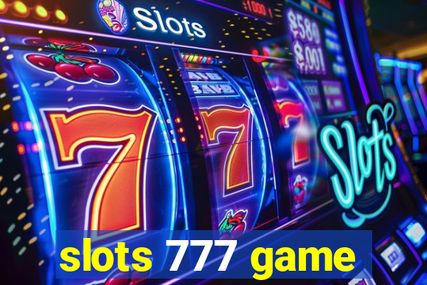 slots 777 game