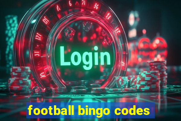 football bingo codes