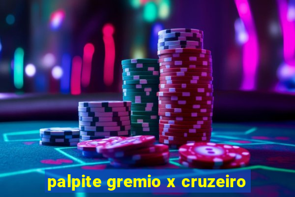 palpite gremio x cruzeiro