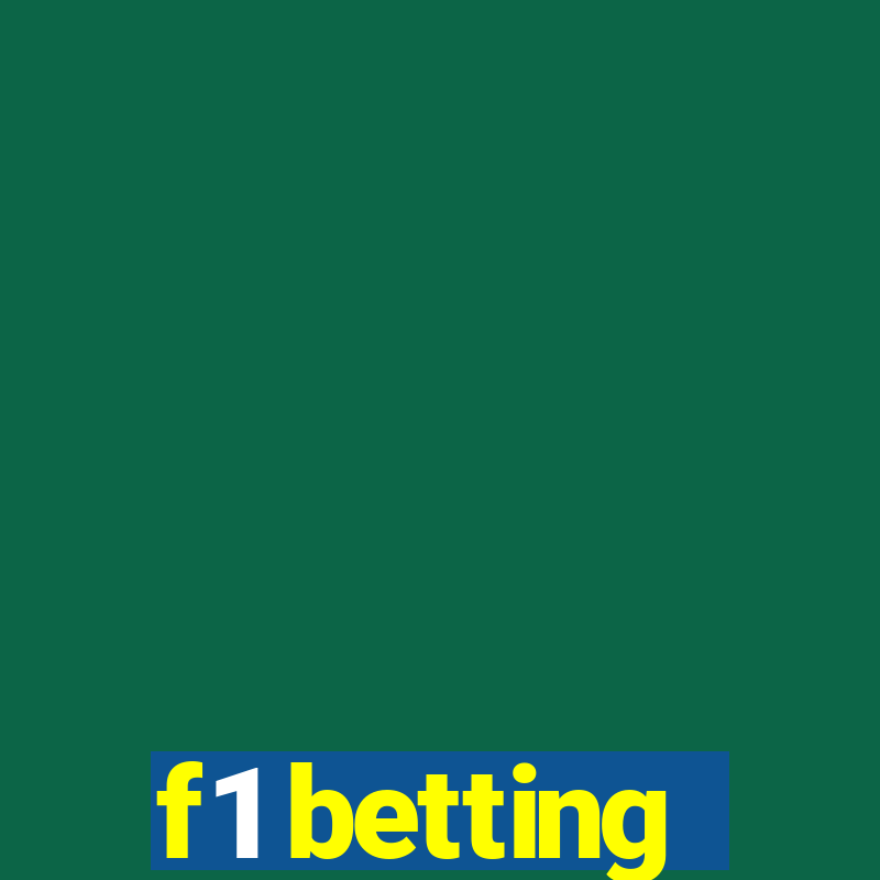 f1 betting