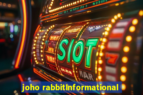 joho rabbitInformational