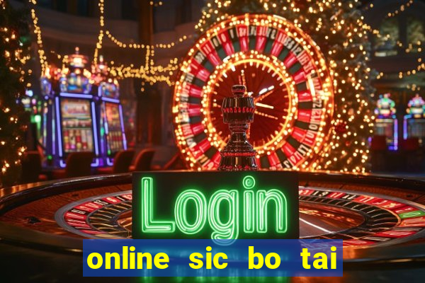 online sic bo tai xiu software casino game