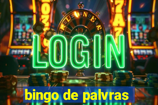 bingo de palvras