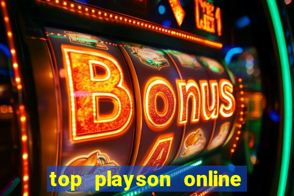 top playson online slot sites