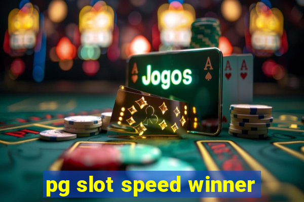 pg slot speed winner