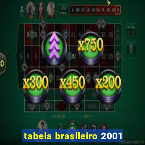 tabela brasileiro 2001