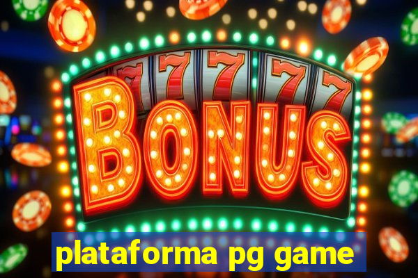 plataforma pg game