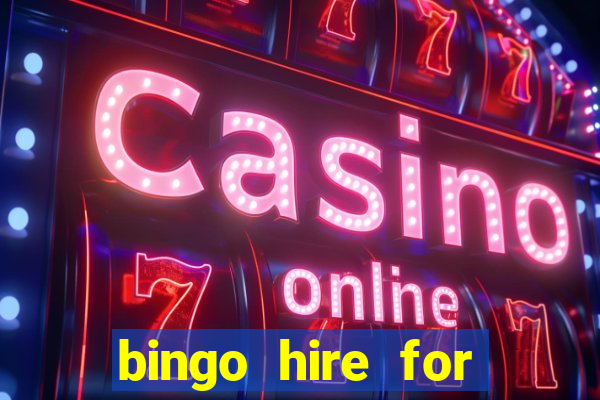 bingo hire for parties leigh