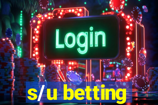 s/u betting