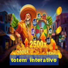 totem interativo touch screen