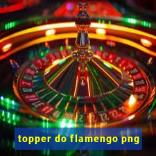 topper do flamengo png